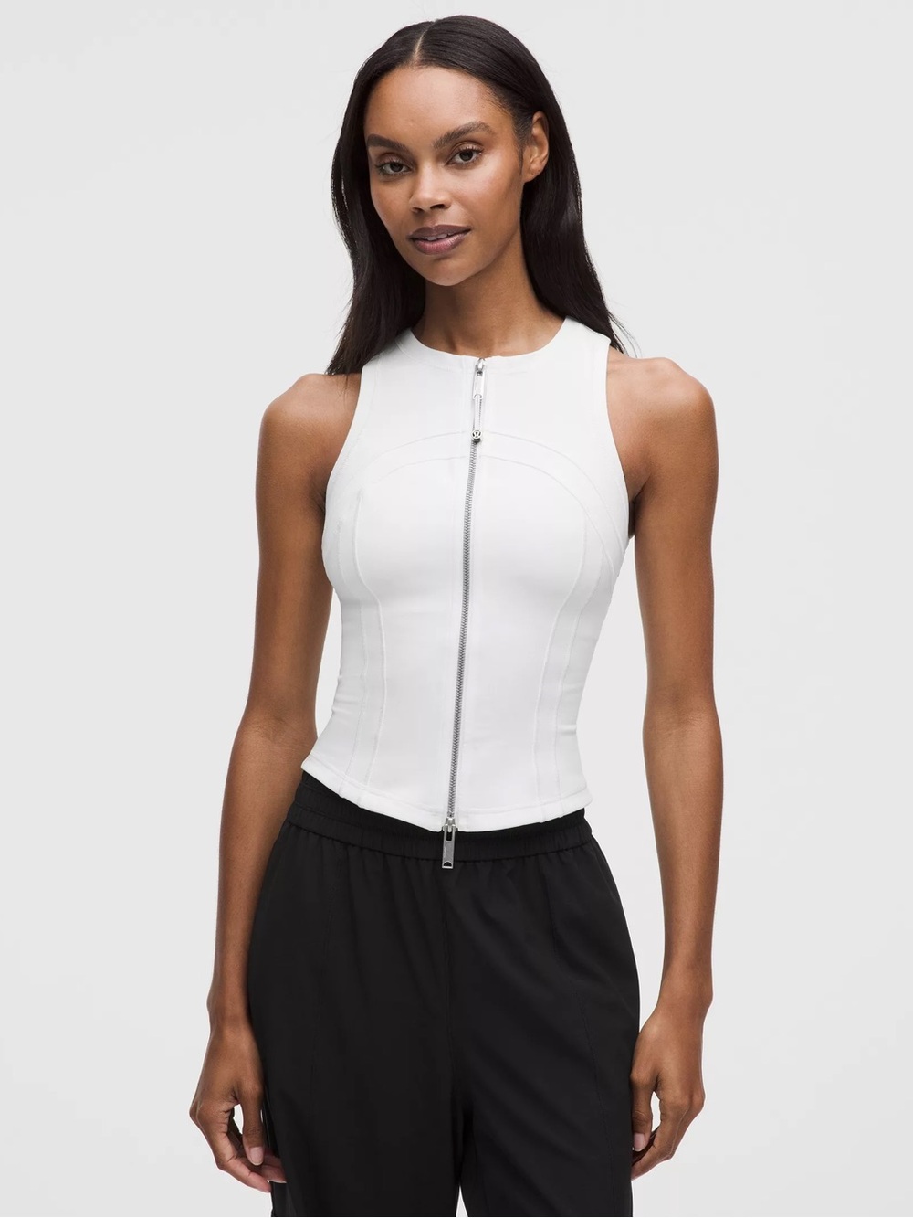 lululemon define full zip tank luon